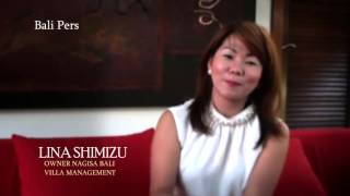 Nagisa Bali Villa ManagementLINA SHIMIZU [upl. by Atiken]