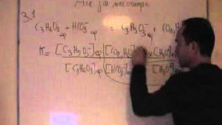 cours TS  chimie  constante déquilibre entre lacide lactique et lion hydrogénocarbonate [upl. by Yhprum]