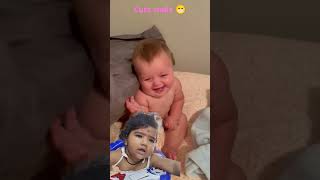 CUTENESS Overload With This Adorable Baby Smile 🥰cutebaby funny lovely adorable joyful [upl. by Elaina]