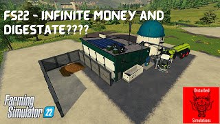 BGA  Infinite money and digestate  FS22 [upl. by Chally]