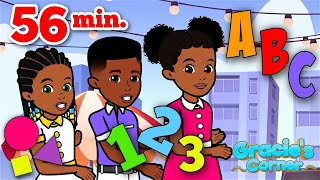 Phonics Counting Colors  More Kids Learning Songs amp Nursery Rhymes  Gracie’s Corner Compilation [upl. by Niggem]