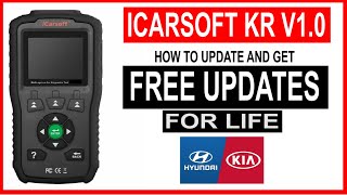 How To Update iCarsoft KR V10 for FREE amp Get FREE LIFETIME UPDATES [upl. by Merchant325]