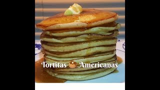 Tortitas Americanas  las autenticas y muy fáciles [upl. by Ramyar78]