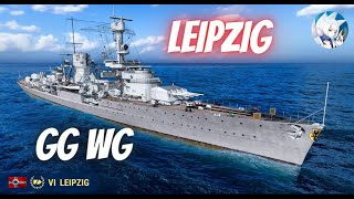 Wows Blitz Leipzig  fun and balance are still possible in World of Warships Blitz [upl. by Yvaht]