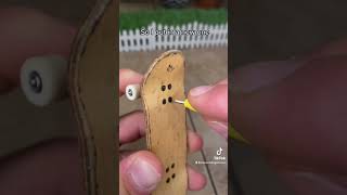 HOW TO REGRIP YOUR FINGERBOARD🔥🛹 fingerboard fingerboarding skate [upl. by Esaertal538]