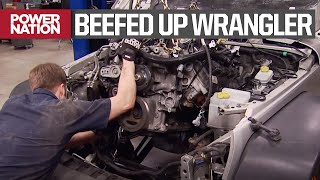 Swapping A Wranglers 38L V6 For A Hemi V8  Truck Tech S1 E14 [upl. by Hannasus480]