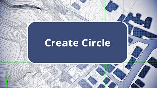 TBC  Create Circle  Field Data Edition Commands [upl. by Yelloh]