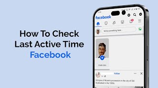 How To Check Last Active Time On Facebook [upl. by Yesnel]