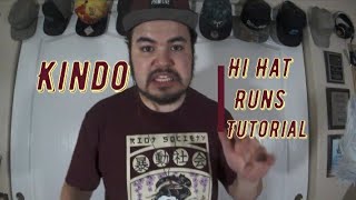 Tutorial27 Hi Hat Runs  Kindo [upl. by Tenahs]