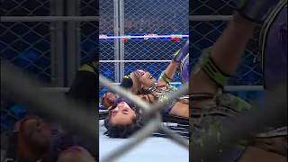 Kairi Sane with an INSANE elbow drop WarGames [upl. by Euv]