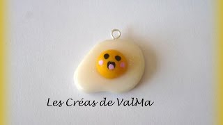 Tuto Fimo Oeuf au plat  Polymer Clay Tutorial [upl. by Ominoreg]