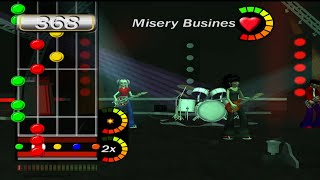 Misery Business  Paramore Guitar FC PopStar Guitar HD PS2 [upl. by Berky]