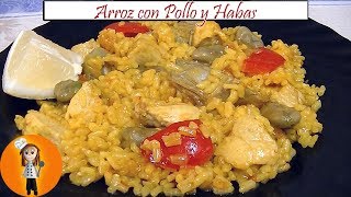 Arroz con Pollo y Habas  Receta de Cocina en Familia [upl. by Dayir165]