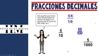 Fracciones Decimales Este video se reemplazo por otro igual [upl. by Ehtnax586]