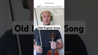 Old English Song violin tutorial violin music tuneaday [upl. by Aihseyn178]