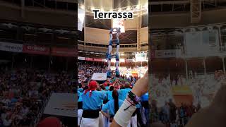 concurso Castells de Tarragona 2024 castellers de Terrassa [upl. by Naamann265]