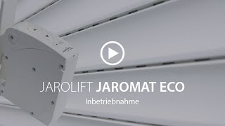 Elektrischer Gurtwickler Inbetriebnahme – JAROMAT Eco  JAROLIFT [upl. by Dyraj]