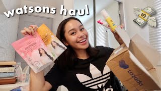 Watsons Haul  Unboxing New Clothes 💸  ThatsBella [upl. by Theona]