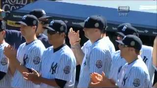 Metallica performed Enter Sandman at Yankee Stadium Mariano Riveras Day [upl. by Carnes]