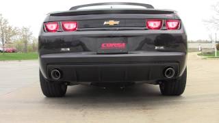 CORSA Performance Exhausts V6 Camaro Convertible PN 14953 [upl. by Aihsatal116]