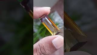 Certified 2326 Ct Natural Ametrine Quartz Octagon Loupe Clean Gemstone ametrine naturalgemstones [upl. by Lucais575]