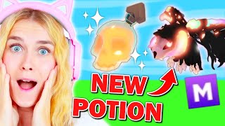 NEW POTION INSTANTLY Makes Your Pet MEGA NEON In Adopt Me Roblox [upl. by Min896]