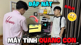 Vlog  Hoàng Vinh Đập Nát Máy Tính Quang Con Vì Xích Mích [upl. by Conroy]