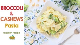 Pasta with Broccoli and Cashew sauce 12 Months recipe [upl. by Arded]