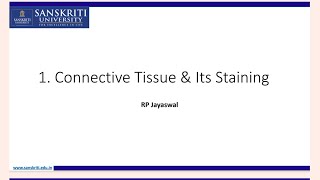 Connective Tissue and Its Staining [upl. by Dory361]