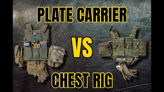 Plate Carrier VS Chest Rig for Direct Action [upl. by Eldwen]