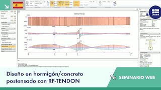 Seminario web Diseño en hormigónconcreto postensado con RFTENDON [upl. by Kass]