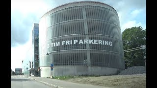 Sweden Stockholm Gallerian Sickla PHus  parking house [upl. by Onabru]