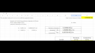 PLTW  IED  Activity 231  Material Properties  Solving For Electrical Resistivity Of A Solid [upl. by Adnilreb]