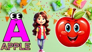 phonics song  A for apple  अ से अनार  abcd  a for apple b for ball c for cat  abcd song  abcde [upl. by Lipscomb]