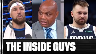 Chuck Doubts The Mavericks quotI think Dallas is a bottom of the West 6 7 or 8 seedquot 👀  NBA on TNT [upl. by Siravaj]