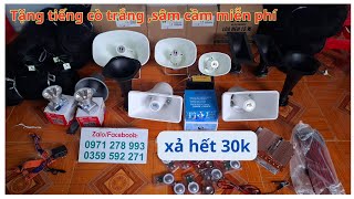 Tổng hợp tất cả các mẫu loa lưới bẫy chim đêm giá rẻ chất lượng cao loa chéc kèn âm ly mới nhất [upl. by Eedna]