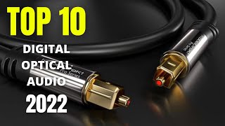 Top 10 Best Digital Optical Audio Cable 2022  Toslink Cable [upl. by Camilo]