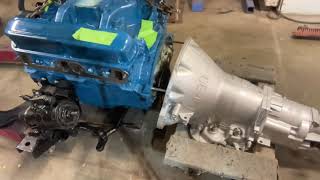 E body cuda 46rh 4 speed overdrive transmission swap la 360 [upl. by Warring]