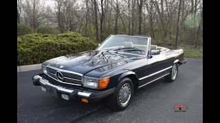 64000 Original Mile 1980 Mercedes Benz 450SL Test Drive [upl. by Salokin]