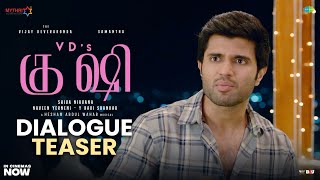 Kushi Tamil Dialogue Teaser  Vijay Deverakonda  Samantha  Shiva Nirvana  Hesham Abdul Wahab [upl. by Bertilla]