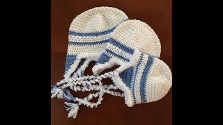 Bonnet Péruvien au crochet parti 1 [upl. by Rednas]