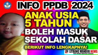 APAKAH ANAK USIA 5 TAHUN BOLEH MASUK SD [upl. by Yoreel]