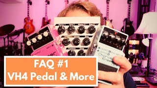 FAQ 1 DIEZEL VH4 PEDAL JONES FLANGERS amp VINTAGE TUNERS [upl. by Assetan]