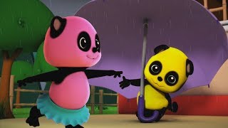 Pioggia pioggia vai via  filastrocche per bambini  Pioggia canzone  Baby Bao Panda  Rain Rain [upl. by Ruy]