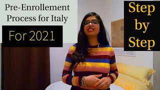 New Preenrollment Process for Italy How to do fully explained with Samples [upl. by Ydnew]