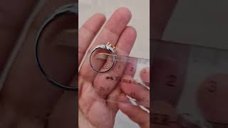 How to measure your ring size at home easily for any countrys Ring size reading [upl. by Budd]