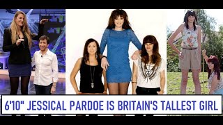 610quot Tall Girl Jessica Pardoe is Tallest Woman in Britain [upl. by Nivan]