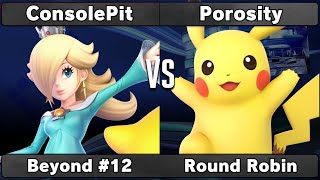 ConsolePit Rosalina amp Luma vs Porosity Pikachu  Round Robin  Beyond 12 [upl. by Traver]