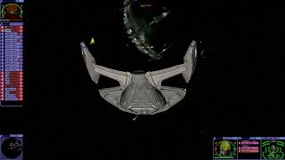 Star Trek Bridge Commander Remastered Inquiry Task Force vs General Nadars Fleet [upl. by Adarbil]