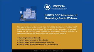 Mandatory Grant Submission Webinar [upl. by Kittie]